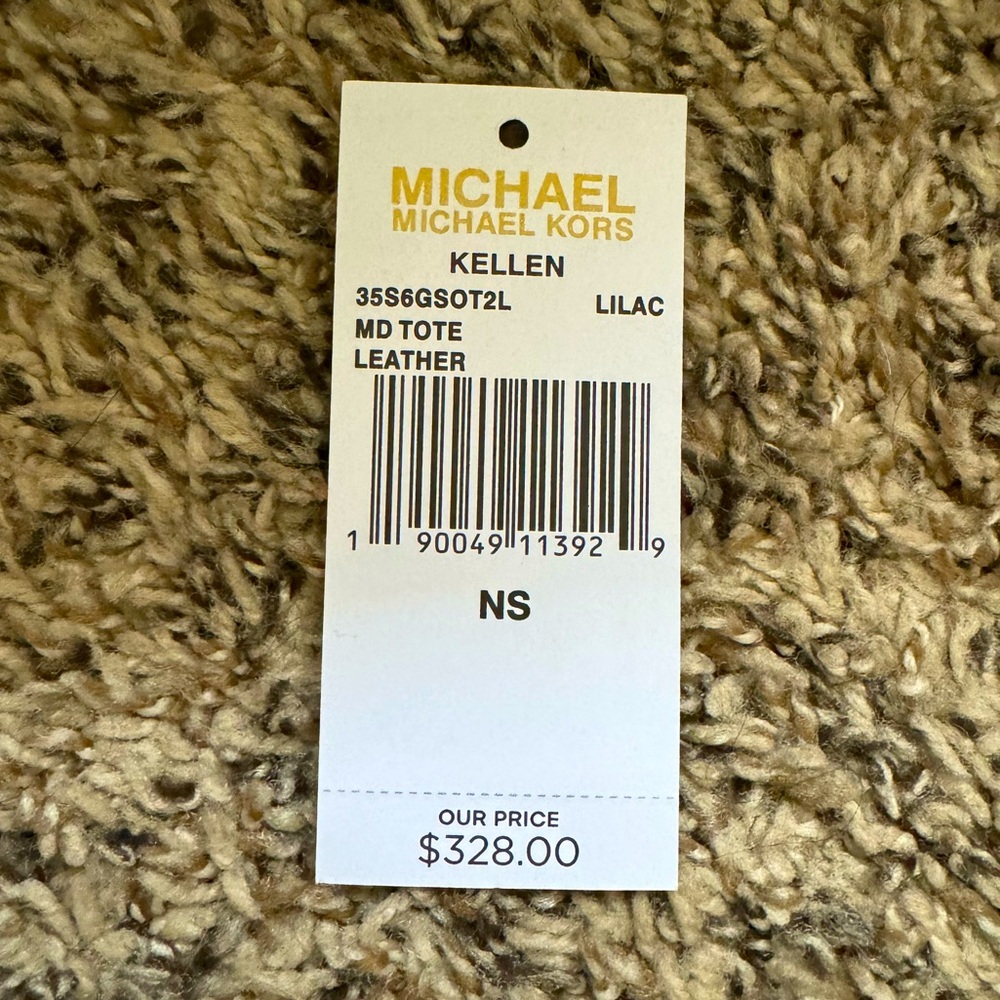 Michael Kors Leather Tote - Lilac - Picture 3 of 7